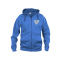 Schwillacher Maibaumfreunde Zip Hoody blau incl. Druck