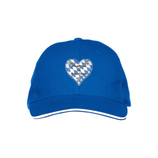 Schwillacher Maibaumfreunde Kinder Cap blau incl. Sticklogo