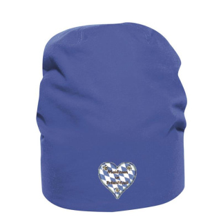 Schwillacher Maibaumfreunde Beanie Saco blau incl. Druck