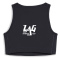 LAG Crop Top navy