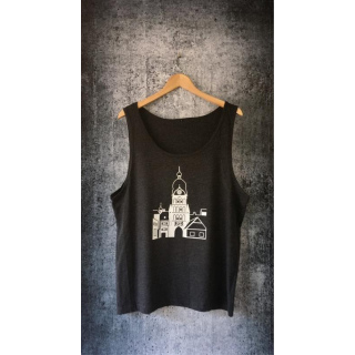 Jersey Big Tank Charcoal (Heather) 5XL