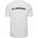 FC Lengdorf Baumwolle Poloshirt weiß  (Herren/Kinder)