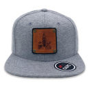 SNAPBACK CAP ERDING mit 2 wechselbaren Lederpatches Wechselpatches schöner Turm