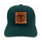 BASEBALL CAP mit wechselbarem Lederpatch gelasert Motiv Bierkrug