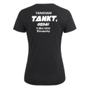 Rüscherlclub Tankham V-Neck Druck Glow schwarz Damen