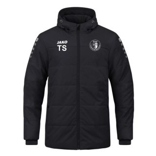 TSV Poppenhausen Coachjacke Team m. Kapuze schwarz