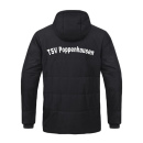 TSV Poppenhausen Coachjacke Team m. Kapuze schwarz