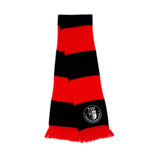 TSV Poppenhausen Fanschal rot/schwarz