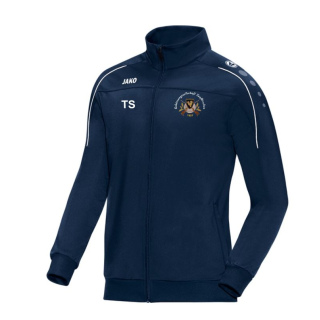 SG Taufkirchen Trainingsjacke Jugend navy mit Druck Brustlogo und Rückenschriftzug