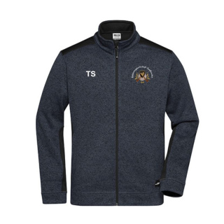 SG Taufkirchen Strickfleecejacke mit Stick Vereinslogo Auwahlmöglickeit