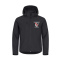 Feuerwehr Furth Softshelljacke schwarz m. Stick Brustlogo