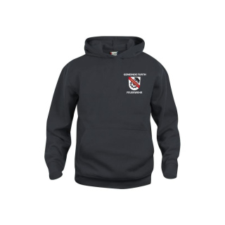 Feuerwehr Furth Hoodie Kinder schwarz m. Druck