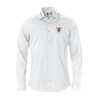 KG Dorfen Hemd/ Bluse weiß mit Stick (Logo + Hemdkragen rechts)