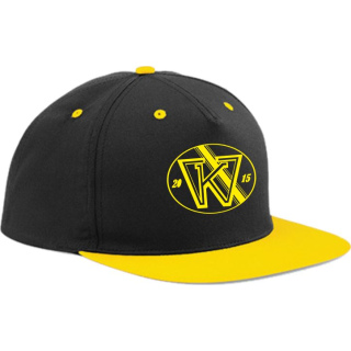 5 Panel Contrast Snapback Black One Size