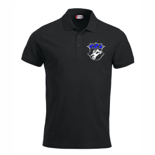 Bikerding Poloshirt schwarz