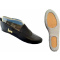 Gymnastikschuh aus Leder schwarz