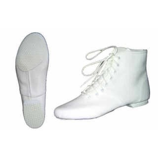 Ü15- Tanzstiefel kurze Ausführung weiß