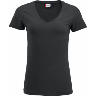 V-Ausschnitt Damen Shirt