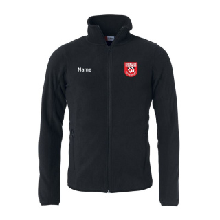 FFW Gottfrieding Fleecejacke black mit Stick