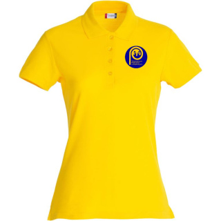 Tierschutzverein Pfaffenhofen Damen Polo lemon m Stick Brustlogo