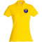 Tierschutzverein Pfaffenhofen Damen Polo lemon m Stick Brustlogo