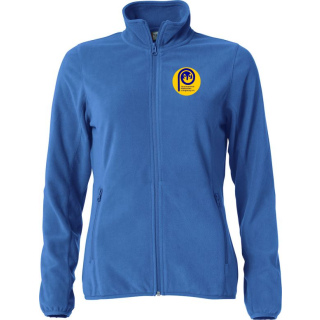 Tierschutzverein Pfaffenhofen Micro Fleece Jacke Damen royal m.Stick Brustlogo