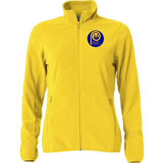 Tierschutzverein Pfaffenhofen Micro Fleece Jacke Damen lemon m.Stick Brustlogo