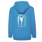 Kids Hoodiejacke blau
