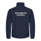 FFW Stoppel Softshelljacke navy m.Stick Brust/ Druck Rücken