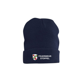 FFW Stoppel Mütze navy m.Stick