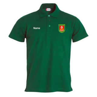 Schützenverein Wahmbeck Polo grün m. Stick Logo/ Druck Schriftzug