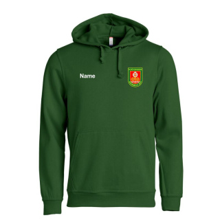 Schützenverein Wahmbeck Hoodie grün m.Stick Logo/ Druck Schriftzug