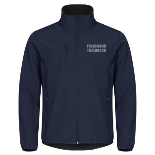 Feuerwehr Tiefenbach Softshelljacke navy