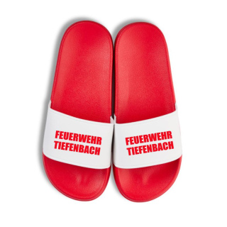 Feuerwehr Tiefenbach Badeschlappen