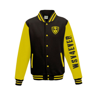 SV Walpertskirchen Collegejacke Stick Logo/ Druck Schriftzug