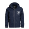 Klädener Karnevalsclub wattierte Jacke navy