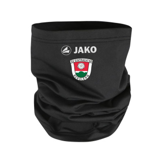 Eintracht Berglern Neckwarmer schwarz Logo gestickt
