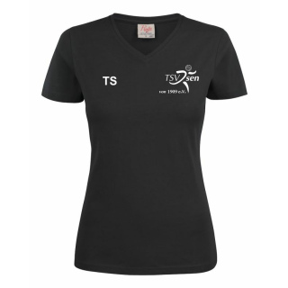 TSV Isen Volleyball V-Neck Damen Cotton Shirt