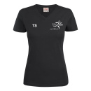 TSV Isen Volleyball V-Neck Damen Cotton Shirt XL mit Kürzel