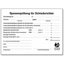 SRG Freising Spesenquittungsblock