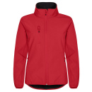 Classic Softshell Jacket Women - Red