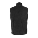 Basic Polar Fleece Vest - Black
