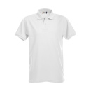 Stretch Premium Polo - White