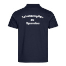 Schützengilde Spandau Polo navy m. Stick Vereinslogo
