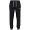 Jogginghose One Cotton mit Bündchen - schwarz