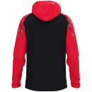 Kapuzenjacke Sonic - schwarz/rot