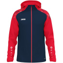 Kapuzenjacke Sonic - marine/rot