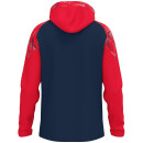 Kapuzenjacke Sonic - marine/rot