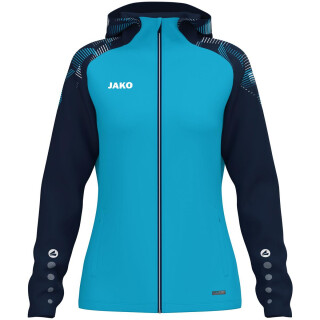 Kapuzenjacke Sonic Damen - aqua/marine