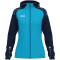 Kapuzenjacke Sonic Damen - aqua/marine